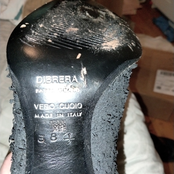 Dibrera hand-scraped, leather, black boots - Picture 7 of 7